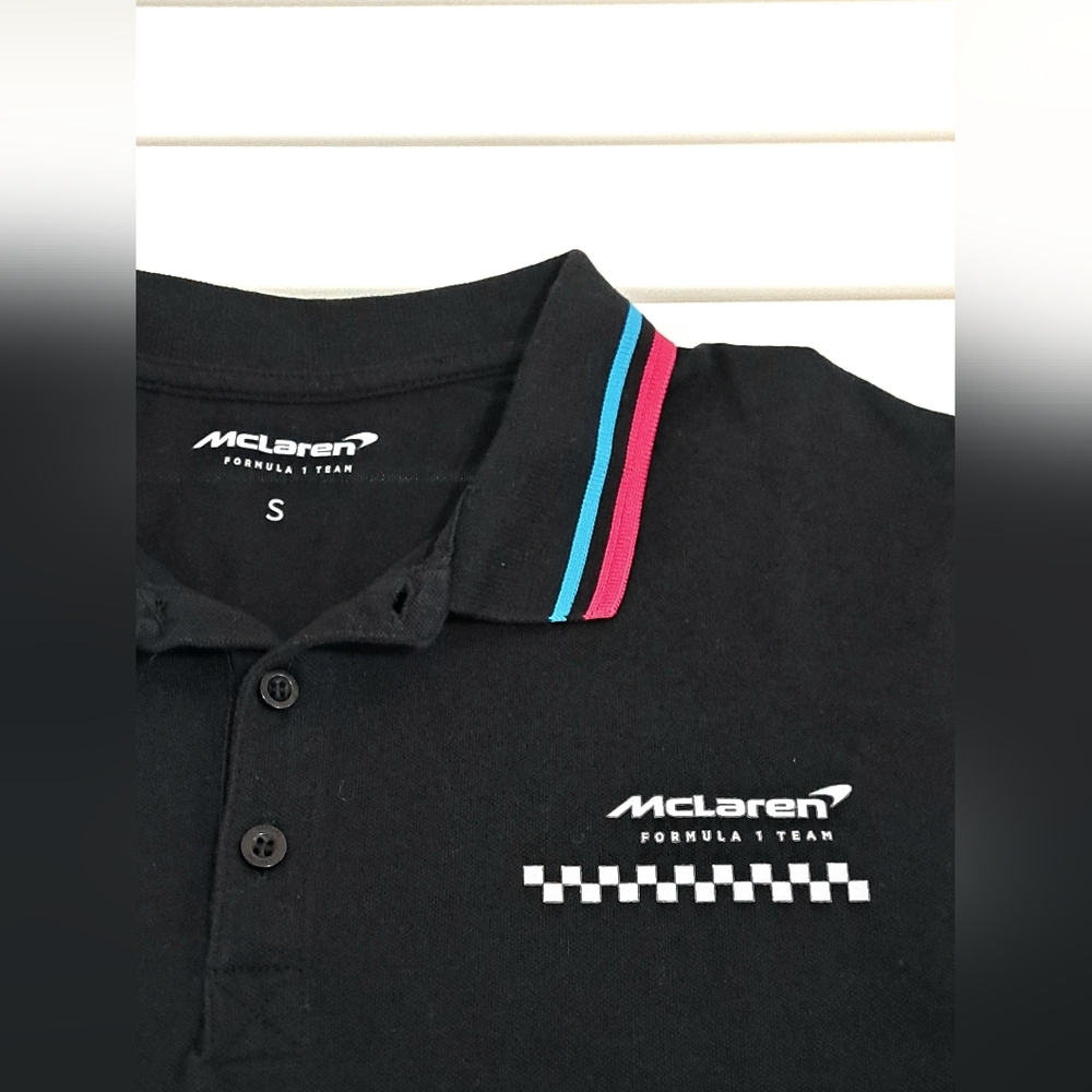 McLaren Formula 1 Team Miami Racing Polo Black Women's Size S